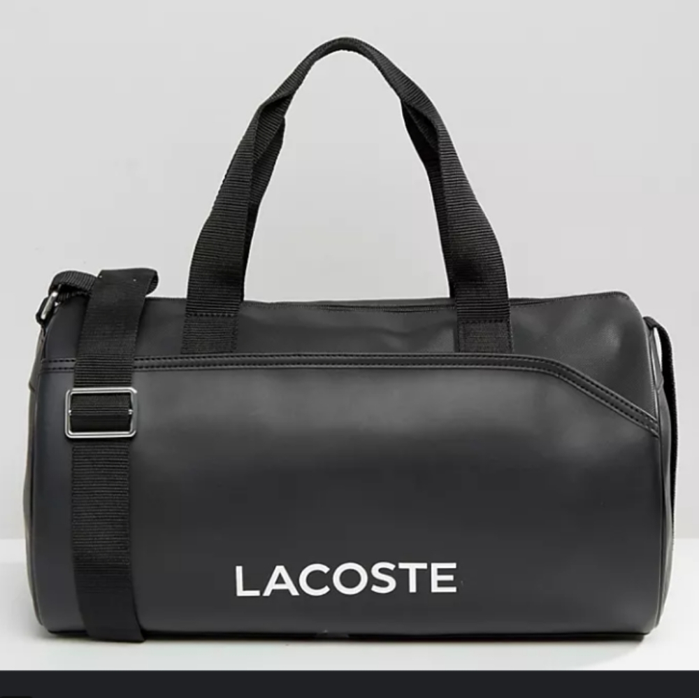 Lacoste Leather Look Carryall